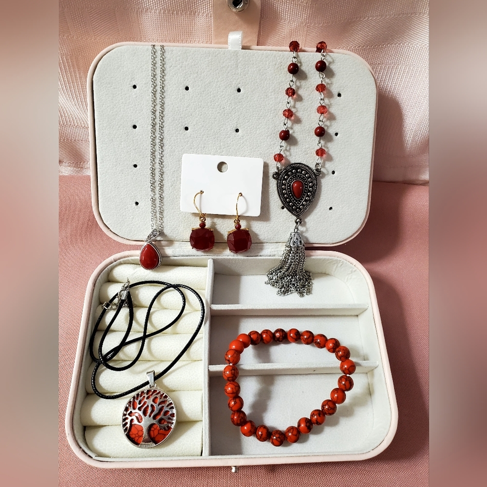 Red Jewelry Bundle